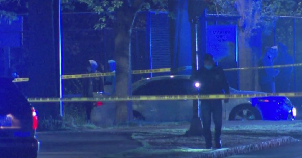 Man Killed, Woman Wounded In Shooting Near Hyde Park Playground CBS