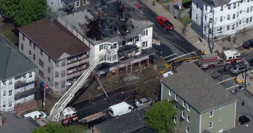 Fire Rips Through Several New Bedford Buildings - CBS Boston