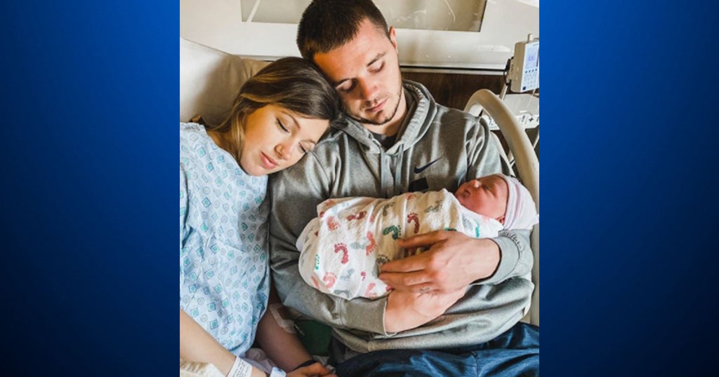 Pittsburgh Steeler Ryan Switzer And Wife Gabie Baby Boy CBS