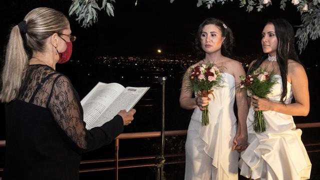 TOPSHOT-COSTA RICA-RIGHTS-LGBT-MARRIAGE 
