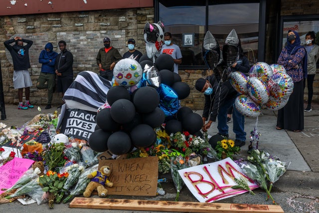 George Floyd protesters