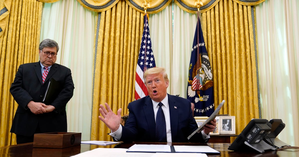 Trump signs executive order taking aim at social media platforms - CBS News
