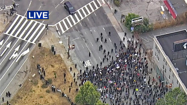 Protesters Blocked from I-80 Access in S.F. 
