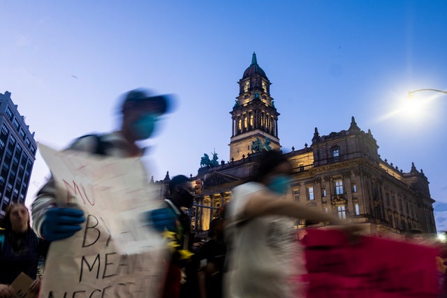 Protests Continue Around Detroit 