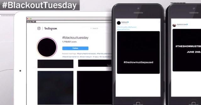 Blackout Tuesday marks day to reflect on racism in America - CBS News