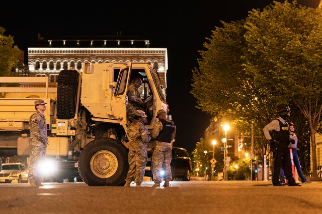 Protesters Demonstrate In D.C. Against Death Of George Floyd By Police Officer In Minneapolis 