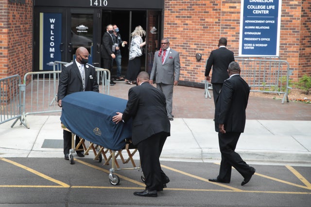 Memorial Service For George Floyd Held In Minneapolis 