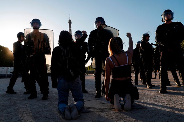 FRANCE-US-RACISM-PROTEST 