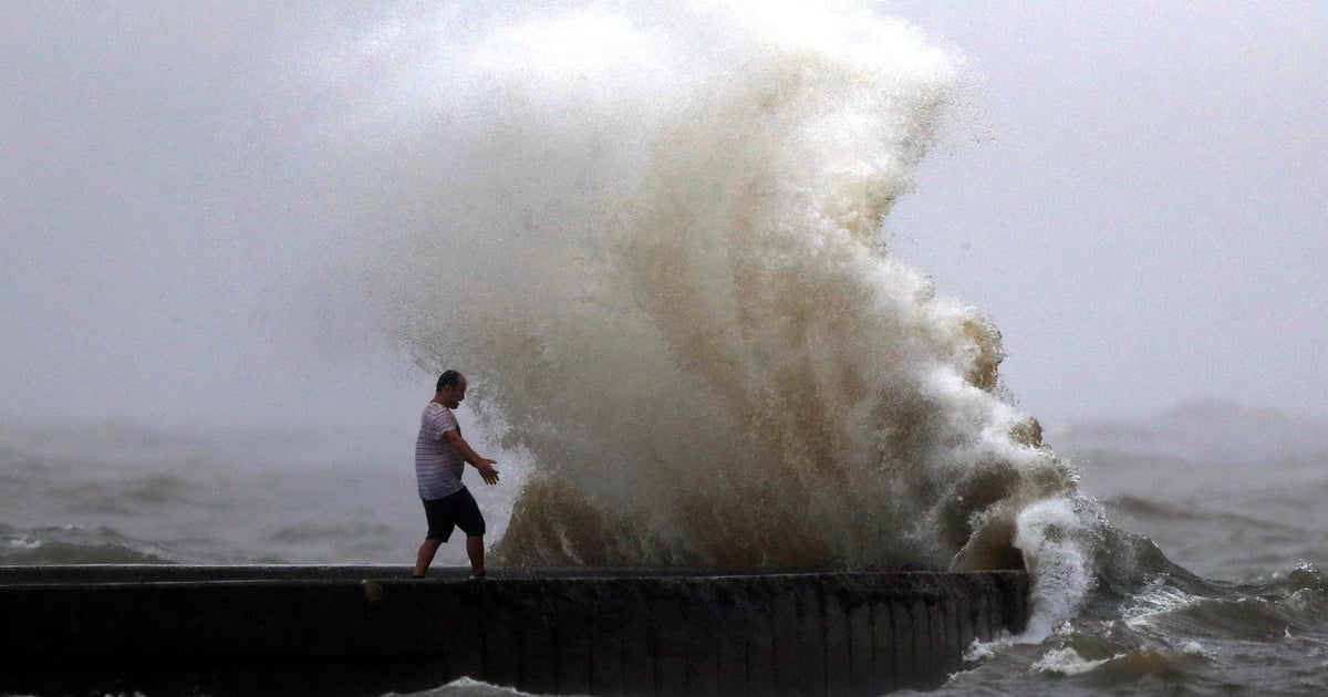 Tropical Storm Cristobal makes landfall in Louisiana - CBS News