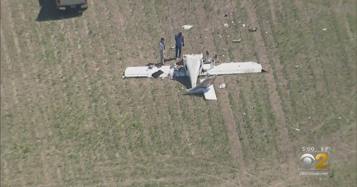 Elderly Man Dead After Small Plane Crashes Near Beecher - CBS Chicago