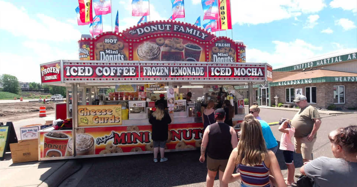 State Fair Food Vendors Set Up Stands Throughout Minnesota And
