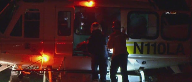 Adult, Child Medevaced After Tree Crashes Onto Tent Overnight In Angeles National Forest 