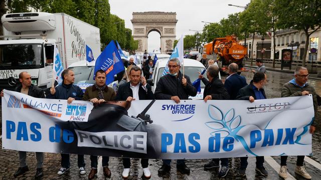 FRANCE-POLICE-DEMO 