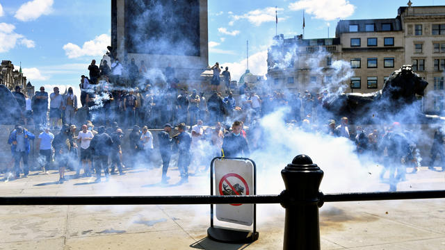 Black Lives Matter protest in London 