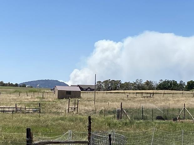 East Canyon Fire 1 (Durango Fire Rescue tweet) 