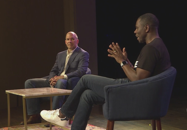 Rob Crain and Pastor Richie Bulter 