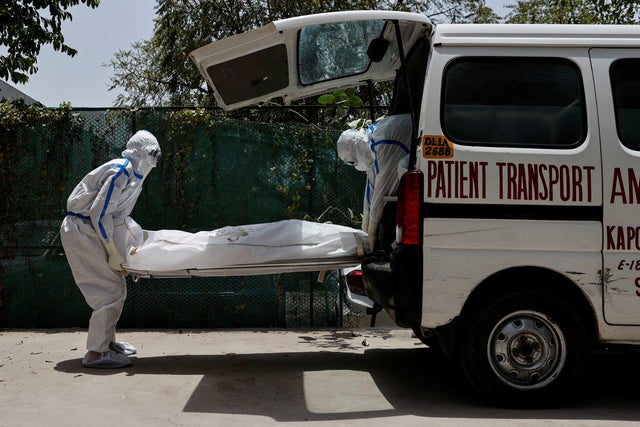 The spread of the coronavirus disease (COVID-19) in New Delhi 