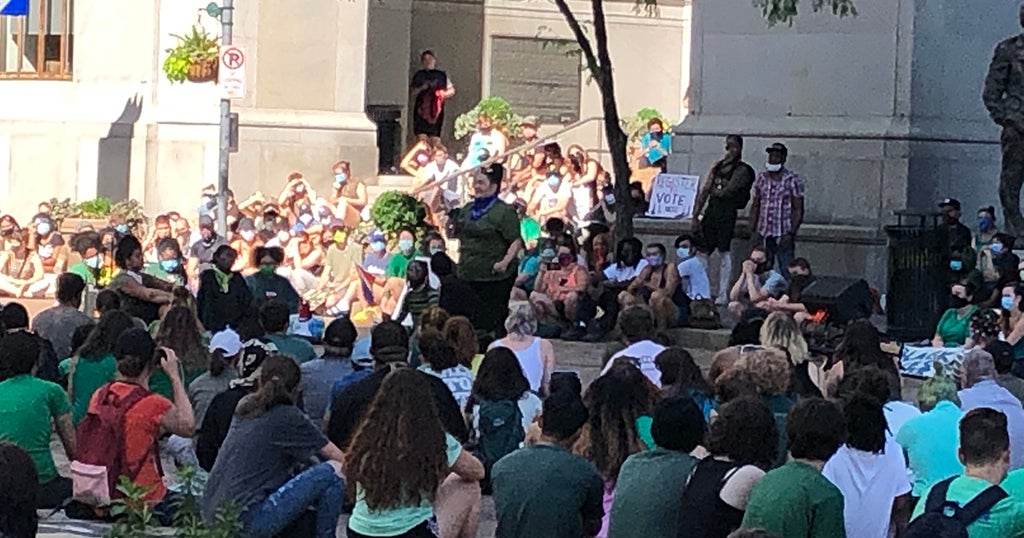 Hundreds Gather For Peaceful Rally In Downtown Pittsburgh For The ...