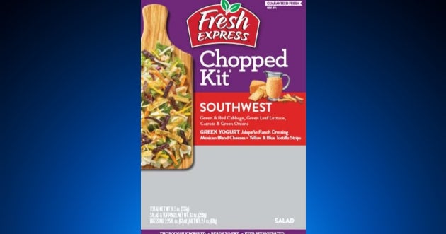 Fresh Express Salad Kit Sold In 11 States, Including Maryland, Recalled Due To Undeclared