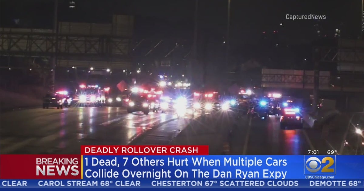 1 Dead, 7 Others Hurt After Crash On Dan Ryan Expressway - CBS Chicago