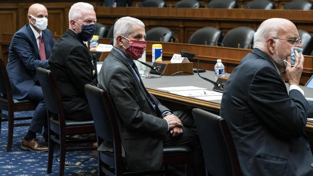 Dr. Fauci And Others Testify In House Hearing On Trump Administration's Response To Pandemic 