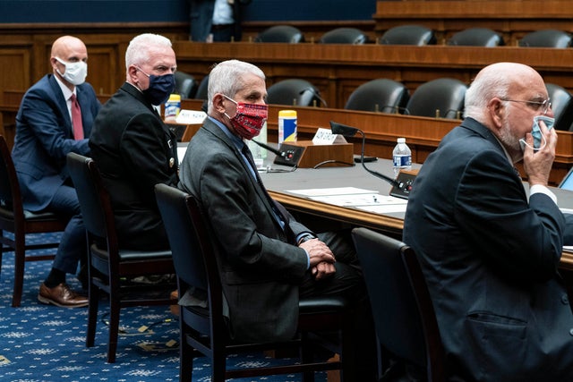 Dr. Fauci And Others Testify In House Hearing On Trump Administration's Response To Pandemic 