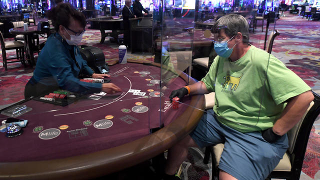 Nevada Casinos Reopen For Business After Closure For Coronavirus Pandemic 