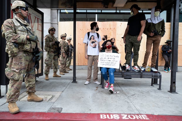 National Guard Called In As Protests And Unrest Erupt Across Los Angeles Causing Widespread Damage