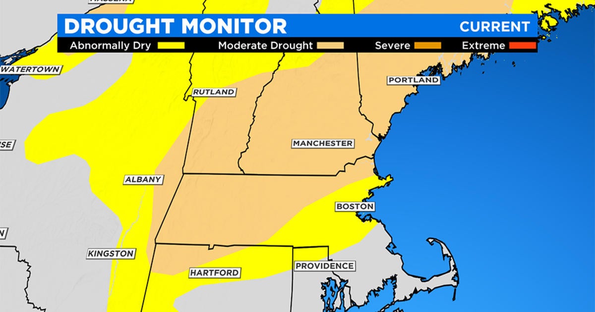 Most Of Massachusetts Now Experiencing 'Moderate Drought' - CBS Boston