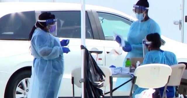 Record-breaking spike in new COVID-19 cases causes several states to ...