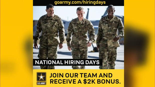 army recruiting hiring 