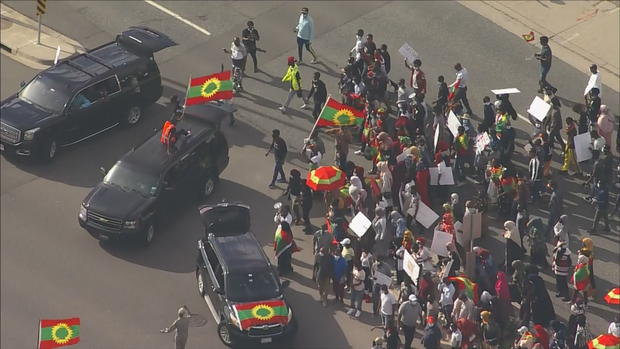 Ethiopian Protest in Aurora 