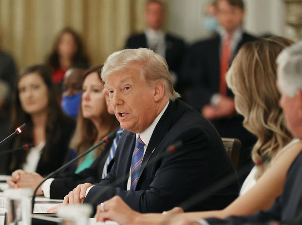 President Trump Participates In National Dialogue On Safely Reopening Nation's Schools 