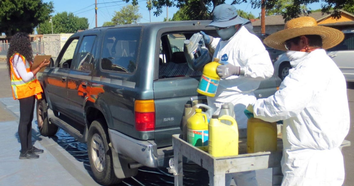 LA Reopens Household Hazardous Waste Disposal Centers CBS Los Angeles