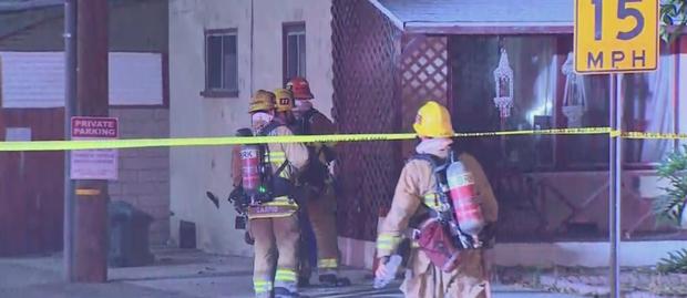 Man Found Dead In Burbank Garage Fire, Live Ammo Explosion 