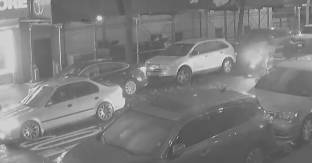 Police Man Seen On Video Firing Gun From Moving Scooter CBS New York