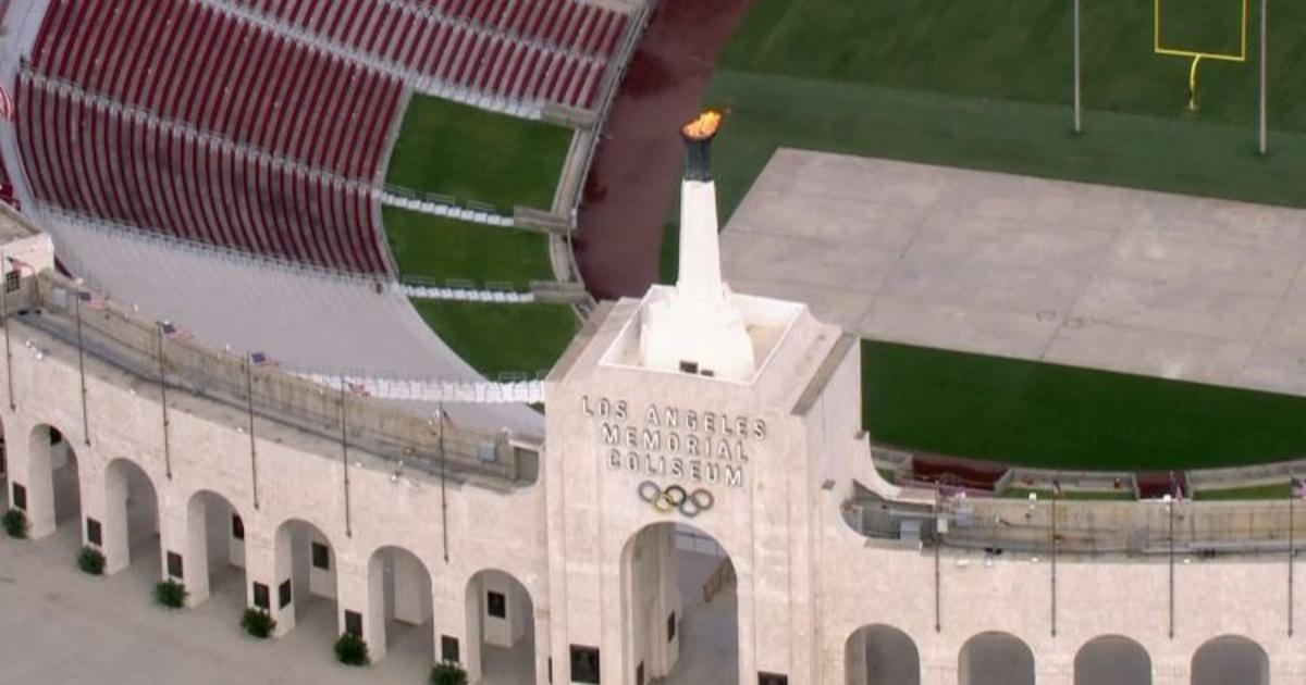 LA Memorial Coliseum Torch Lit To Honor 60th Anniversary Of Famous JFK ...