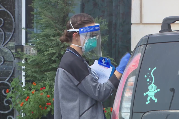 Frontline ER COVID-19 testing 