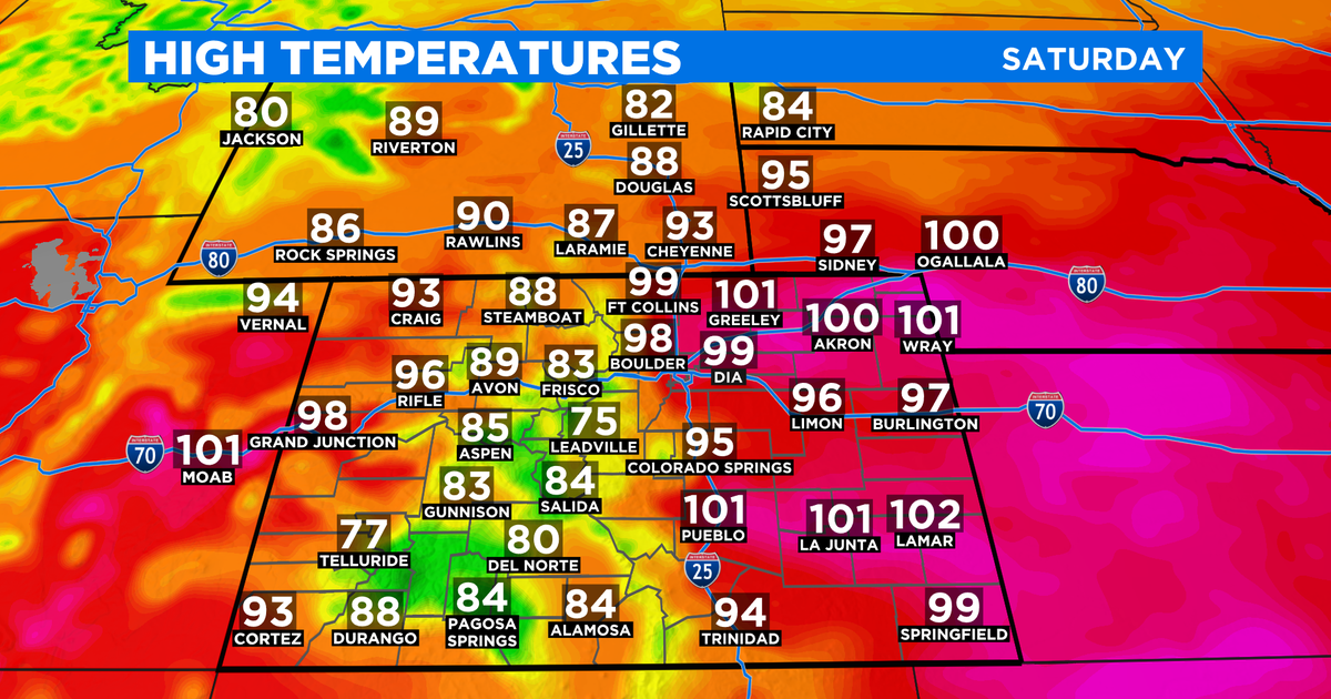 Denver Weather: Record High Possible Today, Cooler With T-Storms For ...
