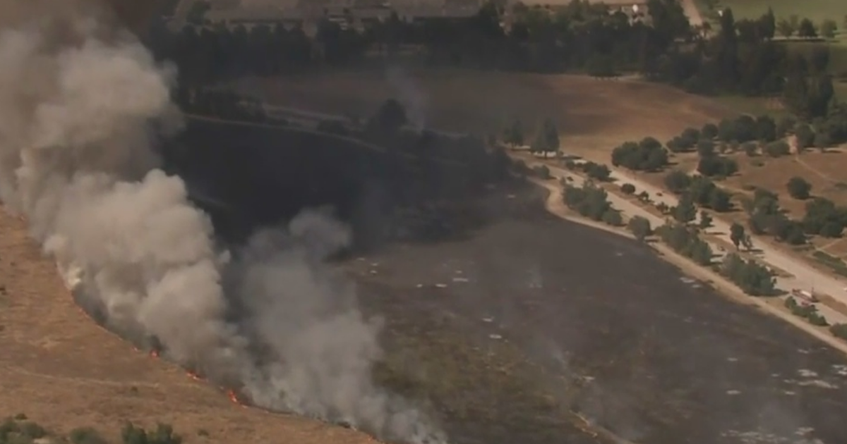 Crews Contain Brush Fire That Broke Out In Sepulveda Basin - CBS Los ...