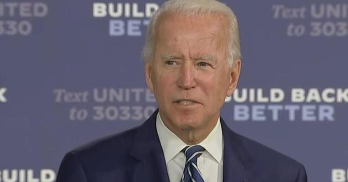 Joe Biden's economic recovery plan includes focus on caregiving CBS News