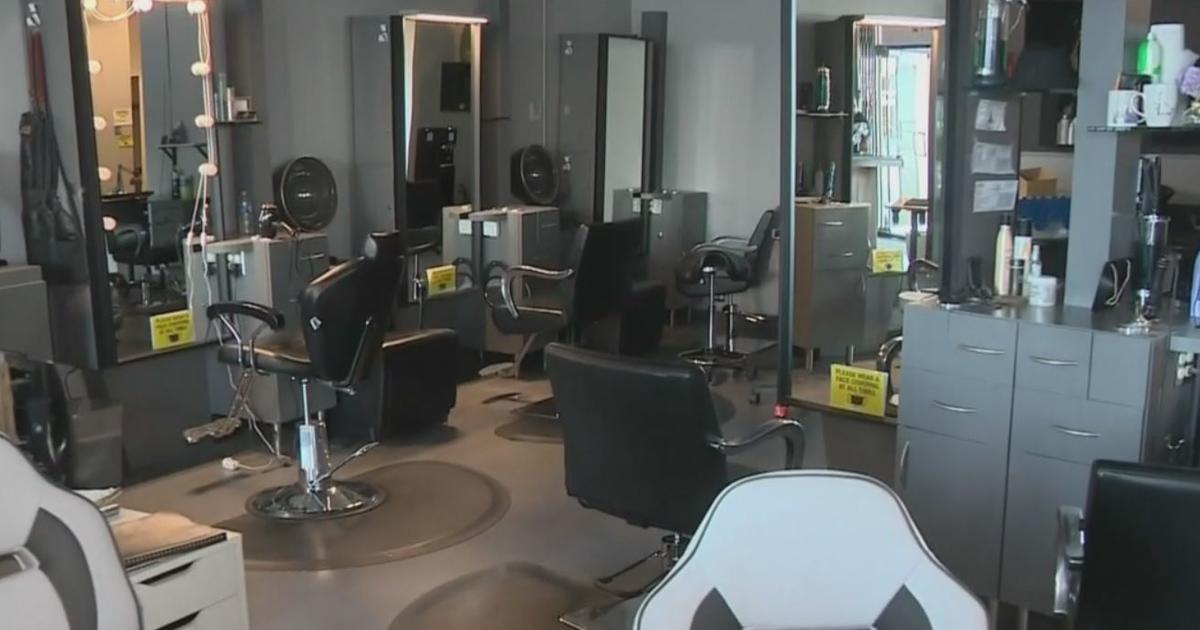 Tarzana Hair Salon Owner Unsure If He Can Stay In Business With Only  Outdoor Operations - CBS Los Angeles