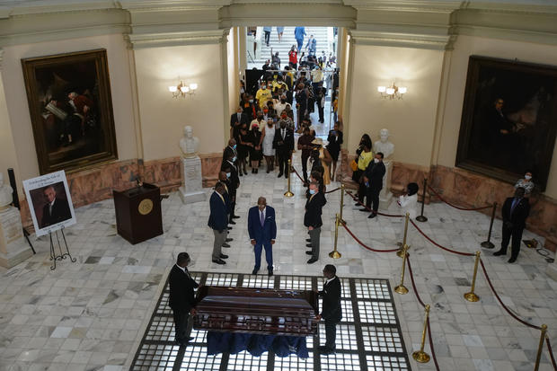 Civil Rights Leader C.T. Vivian Lies In State At Georgia Capitol 