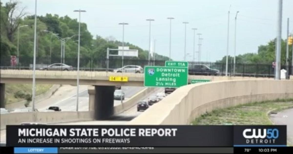 MSP Discusses Increase In Shootings On Area Freeways - CBS Detroit