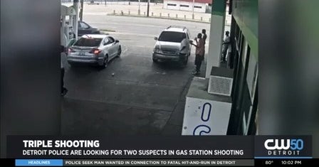 Detroit Police Seek 2 Suspects In Gas Station Shooting - CBS Detroit