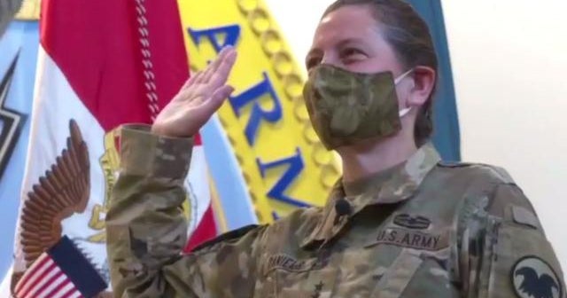 Lieutenant General Jody Daniels the Army Reserve's first female