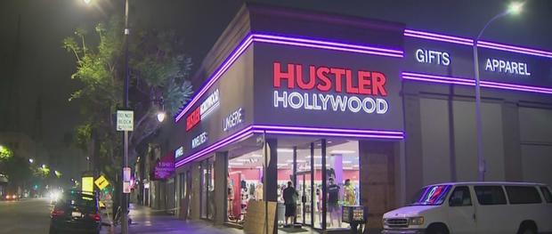 Car Careens Into Hollywood Shop 