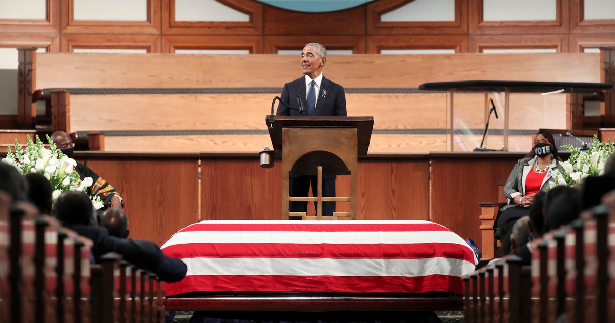 Congressman John Lewis remembered at funeral service