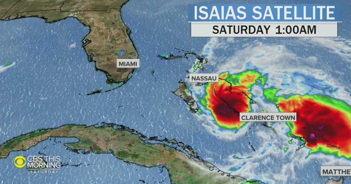 Hurricane Isaias Heads Toward Florida's Coast As State Battles ...