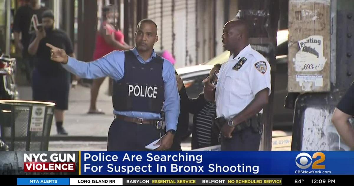 Bronx Man Shot In Back, Gunman Not In Custody, Police Say - CBS New York